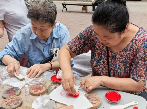 西安理工大学 “秦风楮韵” 实践队:深植基层土壤,多元联动焕发非遗新生 image.png